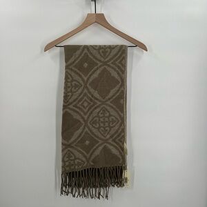 Simply Noelle Brown Scarf NEW